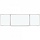 Доска магнитно-маркерная 3-х элементная 100×150/300 см, 5 рабочих поверхностей, белая, STAFF