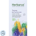 Чай Herbarus Заряд витаминов травяной 24 пакетика