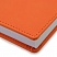 превью Ежедневник недатированный Альт Velvet искусственная кожа A5+ 136 листов оранжевый (146×206 мм)
