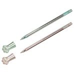 Ручка шариковая MESHU «Pads» синяя, 0.5мм, корпус ассорти, с топпером