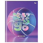 Дневник 1-11 кл. 40л. (твердый) BG «Let's go», матовая ламинация, выб. лак