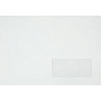 Конверт С5 декстрин, клапан прямой, пр. нижнее окно (45×90),80 г/м2 1000шт/уп
