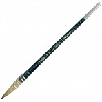 Кисть художественная синтетика Гамма «Модерн», круглая №8, французское крепление, короткая ручка