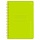 Тетрадь 48л., А5, клетка на силиконовом гребне, BG «Neon. Yellow», пластиковая обложка