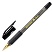 превью Ручка шариковая BRAUBERG BP-GT GLD BLACK, ЧЕРНАЯ, корпус тонированный, пишущий узел 0.7 мм, линия письма 0.35 мм