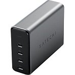 Зарядное устройство Satechi 165W USB-C 4-Port PD GaN, сетевое, серый космос