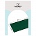 превью Бумага крепированная ТРИ СОВЫ, 50×250см, 32г/м2, темно-зеленая, в рулоне, пакет с европодвесом