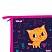 превью Папка для тетрадей 1 отделение, А5, Först «Funny cat», 240×205×40мм, пластик, на молнии