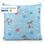 Подушка 60×60 см холлофайбер/бязь