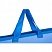 превью Папка-портфель пластиковая Attache А4+ синяя (340×40×245 мм, 1 отделение)