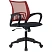превью Кресло офисное Комус Мебель (Easy Chair) 396 красное/чёрное (сетка/ткань, пластик)