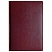 превью Ежедневник недатированный Attache Agenda искусственная кожа А5 176 листов бордовый (148×218 мм)