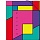 Папка на резинке Berlingo «Color Block» А4, 600мкм, с рисунком
