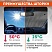 превью Шторка солнцезащитная 130×60 см для лобового стекла автомобиля на присосках DASWERK 671251