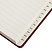 превью Телефонная книга А5, 80л., кожзам, BG «Nebraska. Dark red», с вырубкой