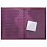 превью Обложка для паспорта натуральная кожа плетенка, «PASSPORT», розовая, STAFF, 237203