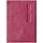 Обложка для паспорта OfficeSpace кожа тип 3, темно-бордовый, плетенка