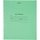 Тетрадь школьная А5 12л косая линия скрепка 65г зеленая 20шт/уп 13946
