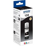 Чернила Epson 108 EcoTank Ink C13T09C14A для Epson L8050/L18050, Black 70ml