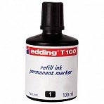 Чернила универсальные EDDING 100, 100 мл, черные