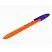 превью Ручка шариковая BRAUBERG «X-333 ORANGE», 12+1 В ПОДАРОК!, синяя, КОМПЛЕКТ 13 шт., узел 0.7 мм, линия 0.35 мм