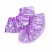 превью Бахилы одноразовые полиэтиленовые Стандарт 2.8г фиолетовый (50 пар в упаковке)