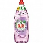 Средство для мытья посуды Fairy Pure & Clean лаванда и розмарин 650 мл