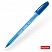 превью Ручка шариковая Luxor «InkGlide 100 Icy» синяя, 0.7мм, трехгран. 