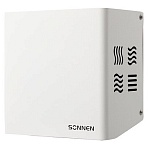 Сушилка для рук SONNEN HDR-1200W, 1200 Вт, производство РОССИЯ, антивандальная, 12 м/с, сталь