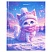 превью Дневник 1-11 класс 40 л., твердый, BRAUBERG, глянцевая ламинация, «Winter Cat»