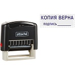 Штамп стандартный Attache КОПИЯ ВЕРНА подпись ______ 38×14 9011-T