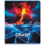 Тетрадь предметная КЛАССИКА ПРИРОДА 48 л, обложка картон, ОБиЗР, клетка, подсказ, BRAUBERG