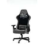 Кресло игровое Бюрократ VIKING 7 KNIGHT B FABRIC, ML, ткань/экокожа черный, реклайнер (до 150кг)