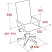 превью Кресло для руководителя Комус Мебель (Easy Chair) Easy Chair 683 серое/чёрное (экокожа, пластик)