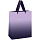 Пакет подарочный 26×32×12см MESHU «Duotone. Purple gradient», отд. фольгой, матовая ламинация