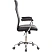превью Кресло для руководителя Комус Мебель (Easy Chair) 580 чёрное (экокожа, металл хромированный)