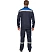 превью Костюм рабочий летний мужской л05-КПК с СОП синий/васильковый (размер 136-140 (68-70), рост 170-176)