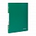 превью Папка 40 вкладышей BRAUBERG "Office", зеленая, 0,6 мм