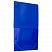 превью Папка на резинках BRAUBERG «Neon», неоновая, синяя, до 300 листов, 0.5 мм