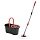 Швабра с отжимом и двухкамерным ведром 8л/6лнабор для уборки LAIMA SMART MOP607978