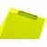превью Папка-планшет Attache А4, жесткий пластик 2мм, прозрачный зеленый