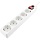 Сетевой фильтр Гарнизон ECL-5-U2-W-1.8 5р/1.8м, 10А, 2xUSB, белый