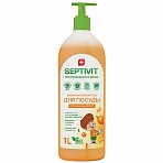 Средство для мытья посуды гипоаллергенное 1 лSEPTIVIT «Сочный цитрус»биоразлагаемыйдозатор41110