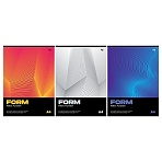Тетрадь 80л., А4, клетка BG «Monocolor. Form»