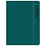 превью Скетчбук для акварели 40л., А5 BG «Bright. Teal», кожзам, на резинке, 200г/м2