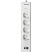 превью Сетевой фильтр Philips CHP4346WB/51 4р/3м с USB, 10А, белый
