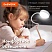 превью Настольная лампа светильник портативная, LED, 3 Вт, белый, DASWERK