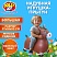 превью Попрыгун надувной «Лошадка», 57×28х50 см, ПВХ, насос, JOLLY JOT (ДЖОЛЛИ ДЖОТ)