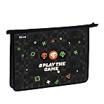 Папка для тетрадей 1 отделение, А4 Först «Play the game», 340×245×40 мм, пластик, на молнии