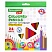 превью Карандаши цветные BRAUBERG KIDS NEW, 24 цвета, трехгранные, грифель 3 мм